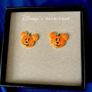 Disney x bauble bar Halloween earrings Mickey